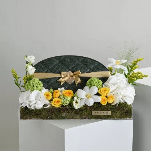 Floral Delight | with Bostani Chocolate