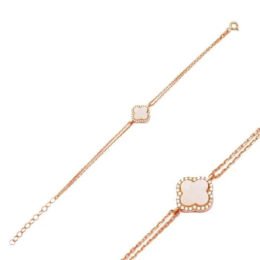 White rose bracelet from Nafees