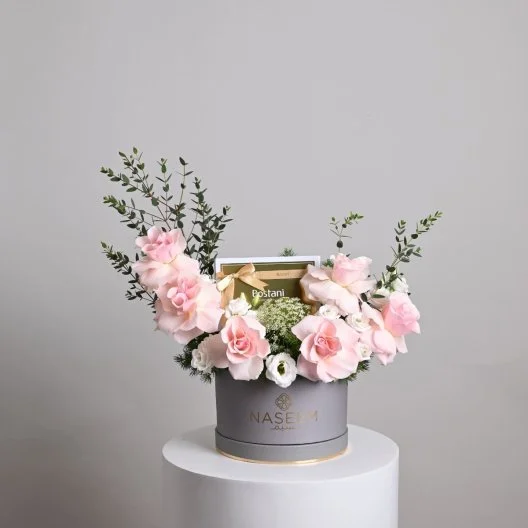 Bostani chocolate with soft roses