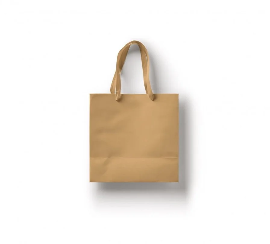 Brown gift bag, size 30*30 cm