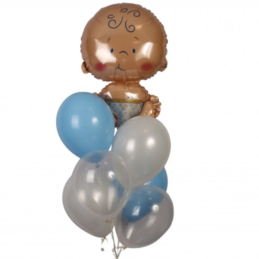 Birthday balloon boy, baby