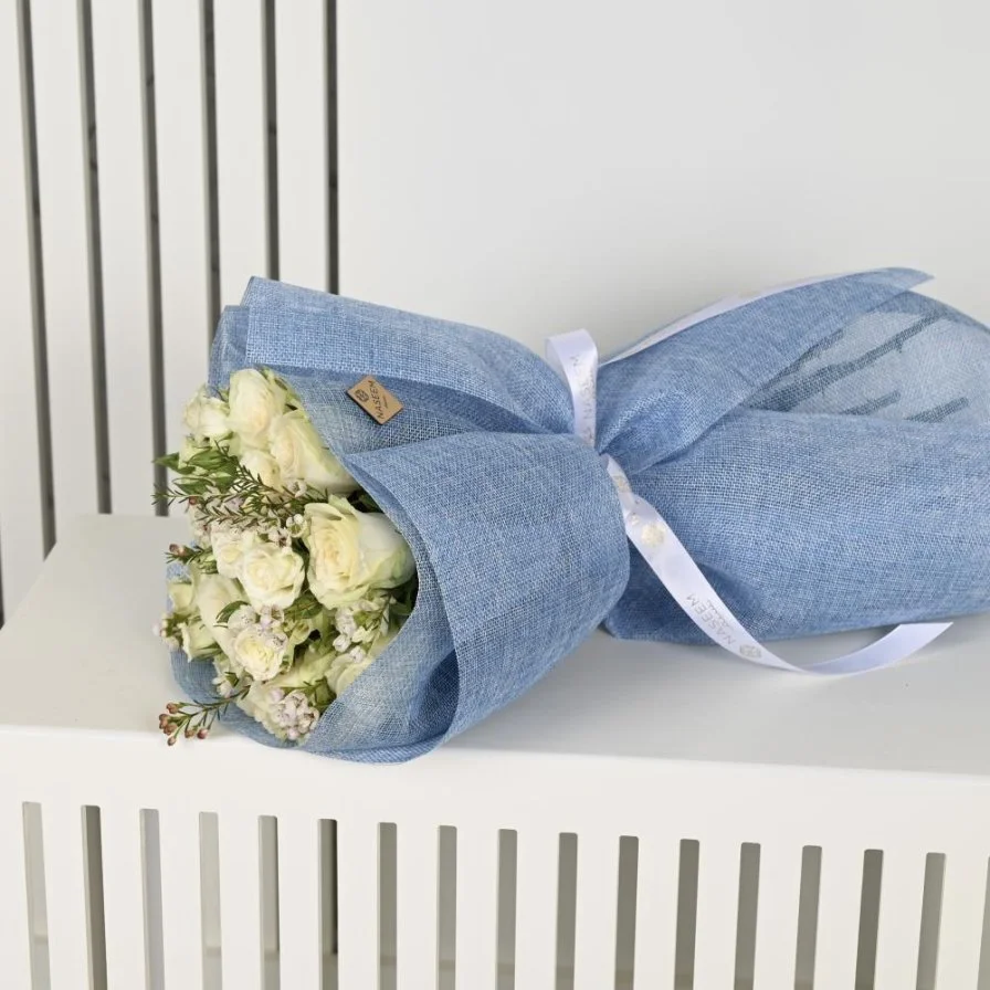 Calm roses bouquet