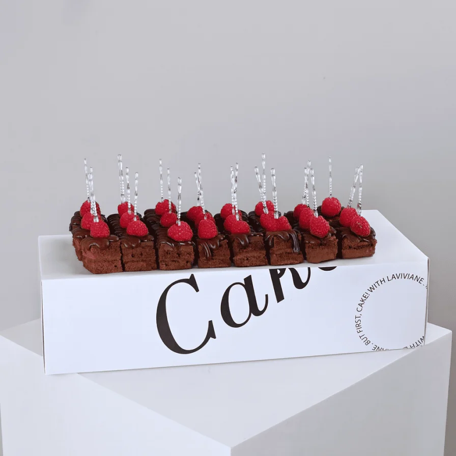 Large Chocolate Mousse Bites Cake | Laviviane