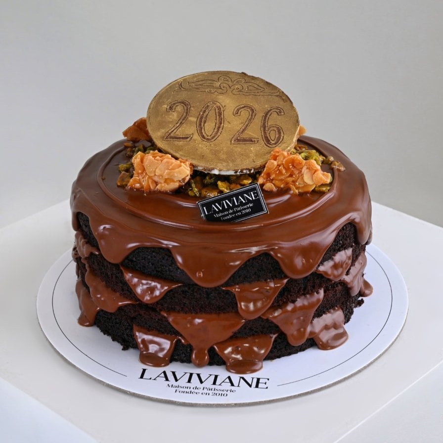 كيكة النوتيلا من لافيفيان 2026 | مع باقة ورد حمراء