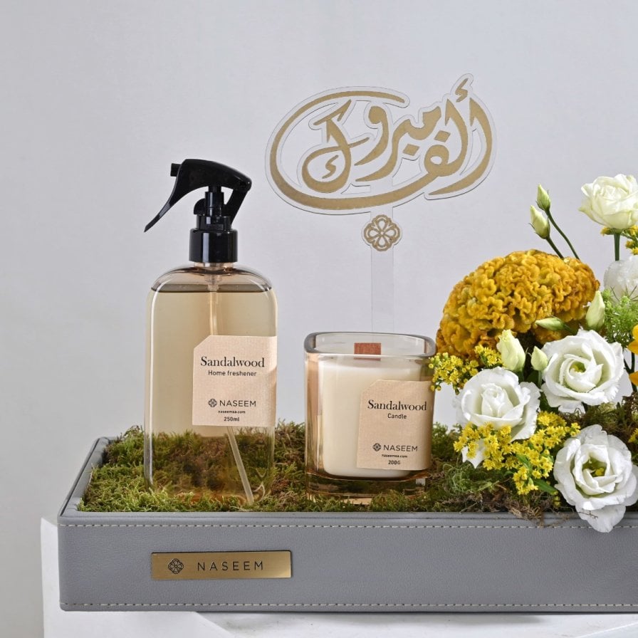 هدية المعطرات بالورد الأصفر
