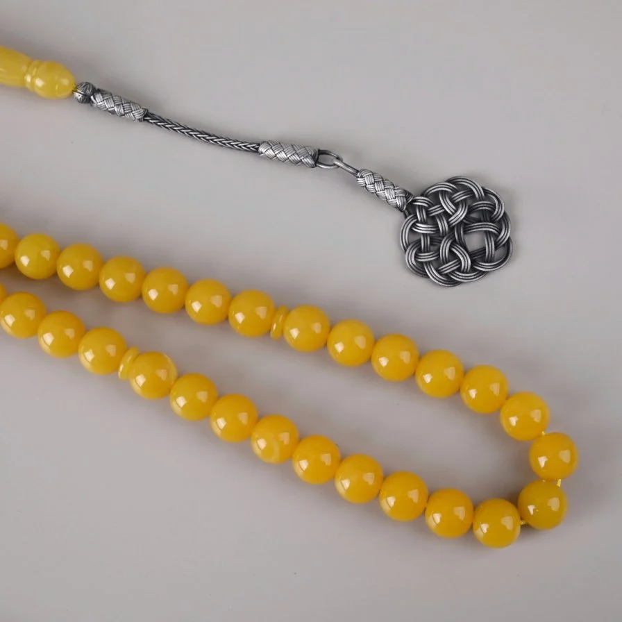 بكلايت أصفر صك طربزونة فضة | لباب