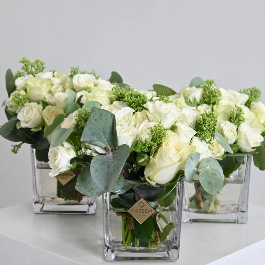 White Flowers Subscription