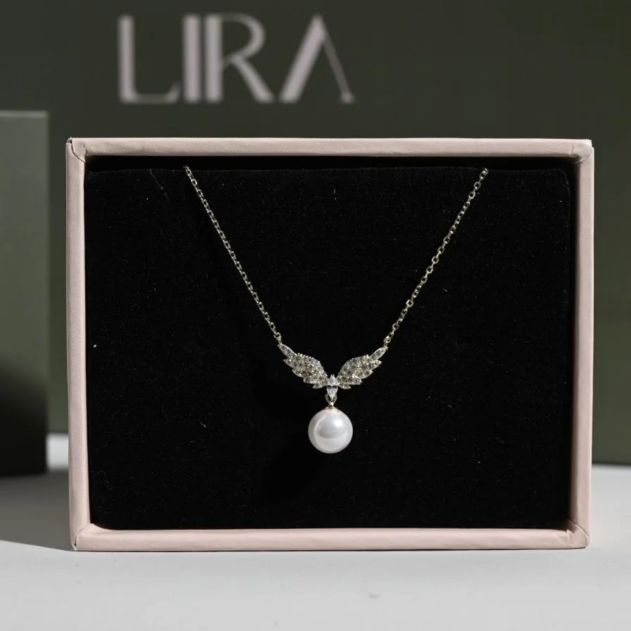 عقد لؤلؤة السلام | مجوهرات ليرا