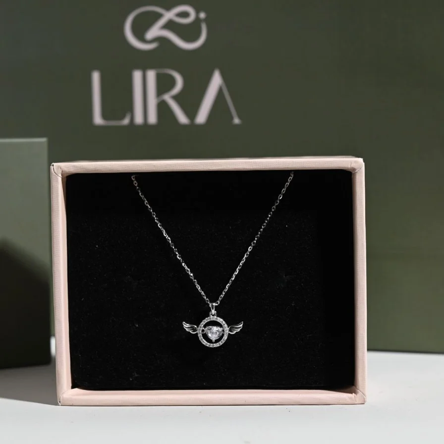 عقد أجنحة الحب | مجوهرات ليرا