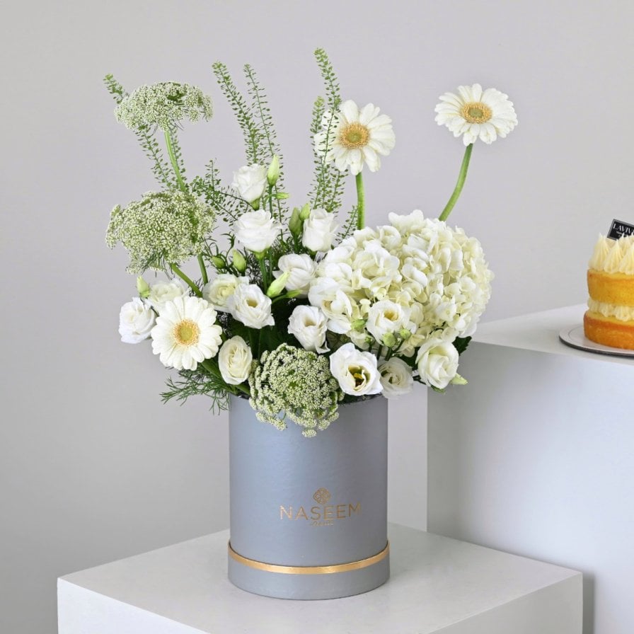 كيكة الليمون 2026 من لافيفيان | مع الورد الأبيض