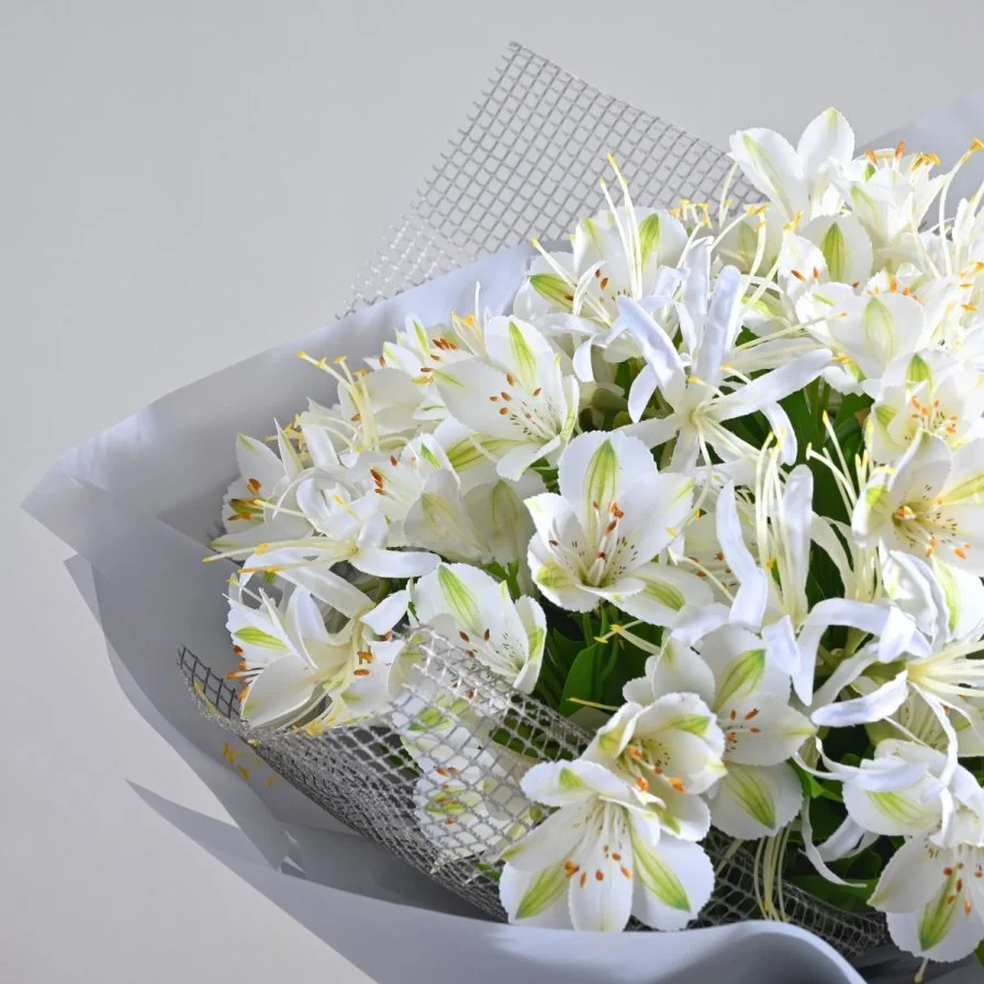 باقة ورد صناعي | فخامة الاستروماريا