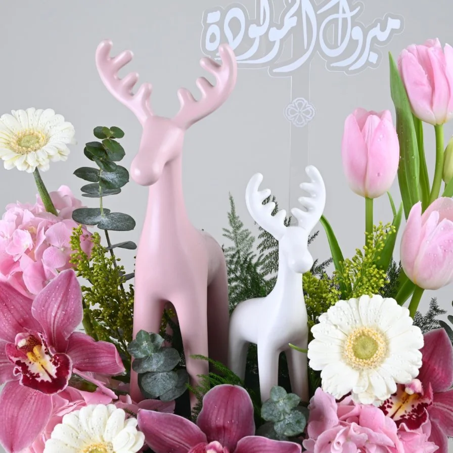 Little Deer Bloom | Baby Girl Gift