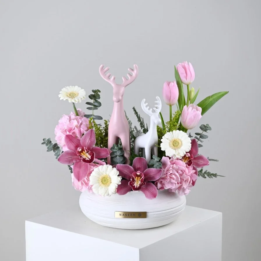 Baby Girl Congratulations Pink Gift