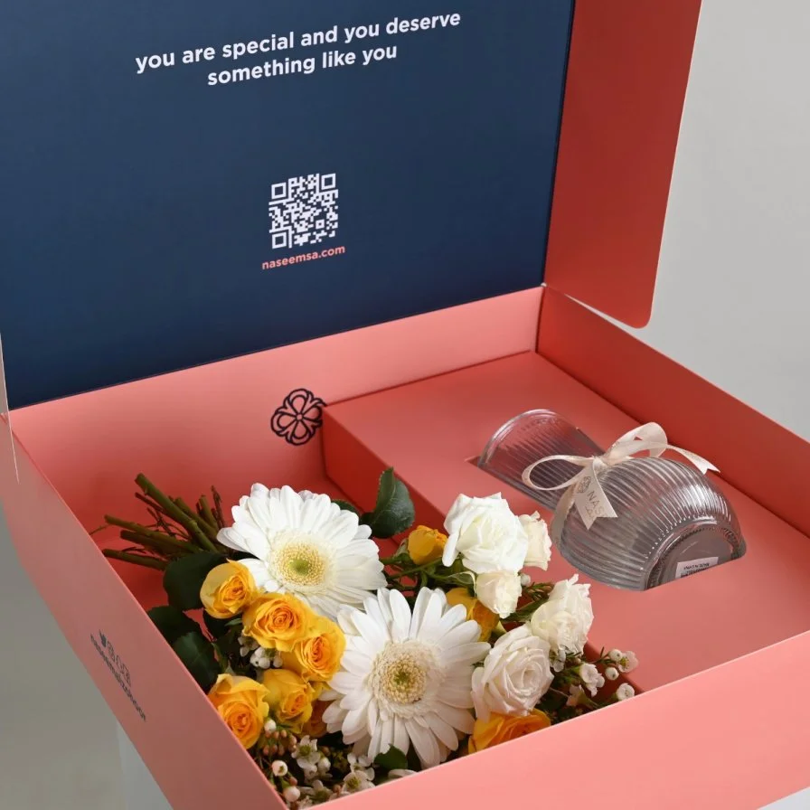 Box arrangement | Yellow Flower