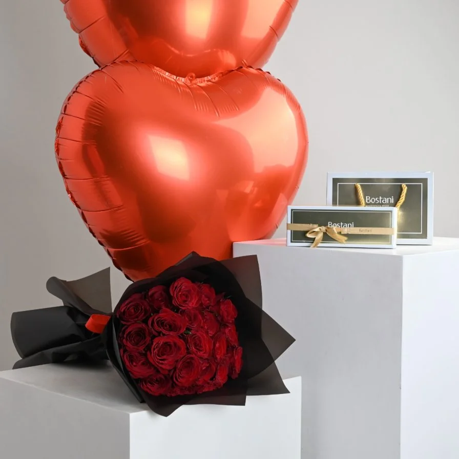 Package of love 2 with bostani chocolate