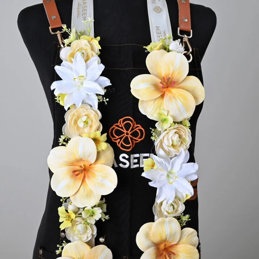 وشاح زهور التخرج