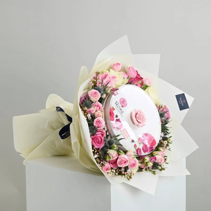 Boustani Rose Mix Flower Bouquet