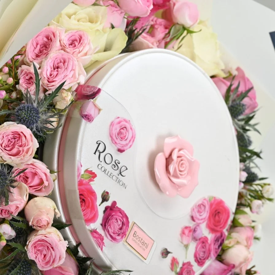 Boustani Rose Mix Flower Bouquet