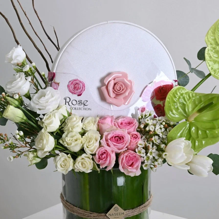 Boustani Rose Mix Flower Vase