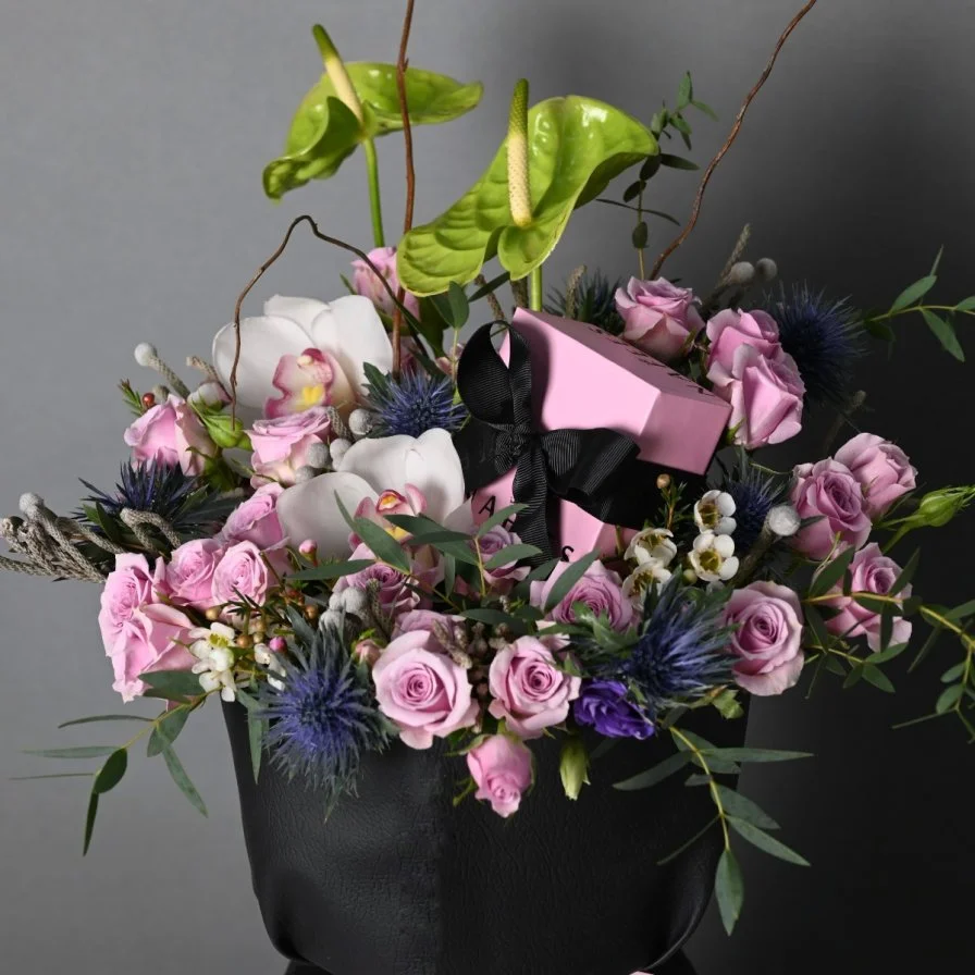 A bouquet of Nafees jewelry