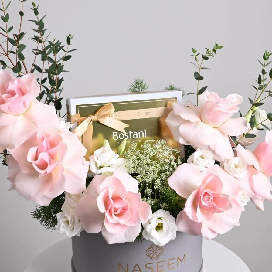 Bostani chocolate with soft roses