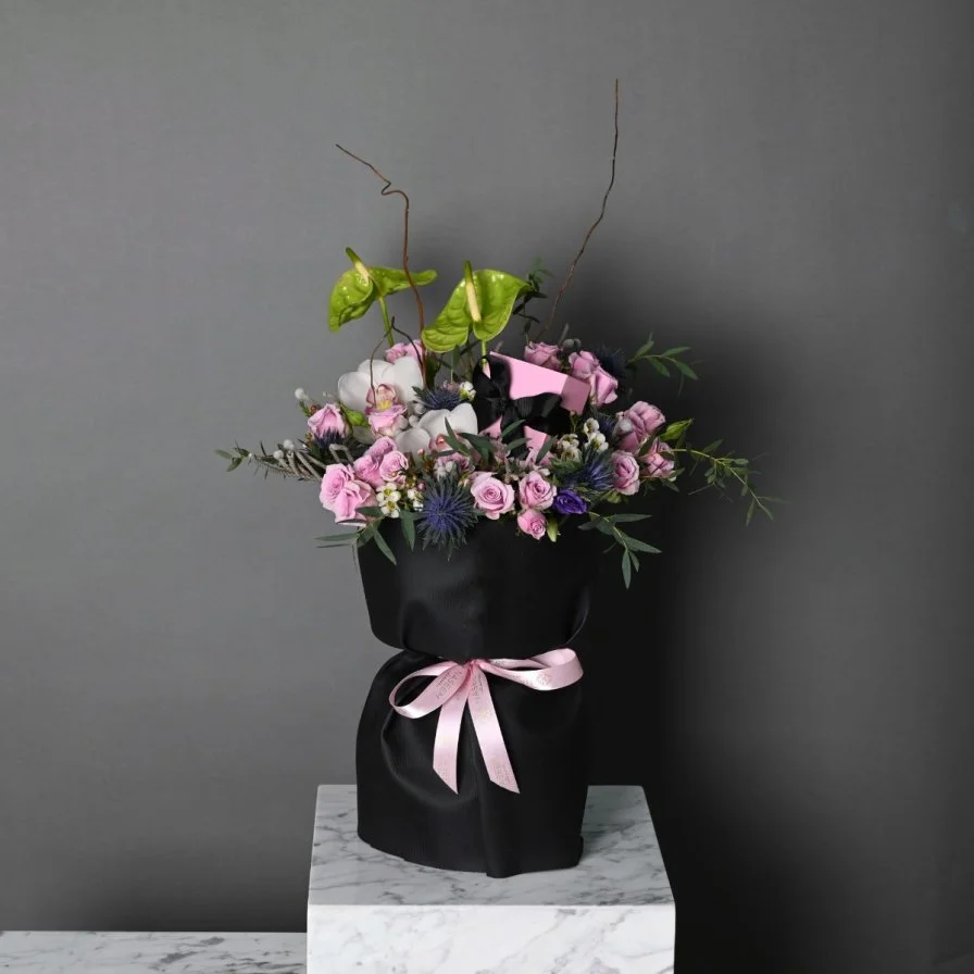 A bouquet of Nafees jewelry