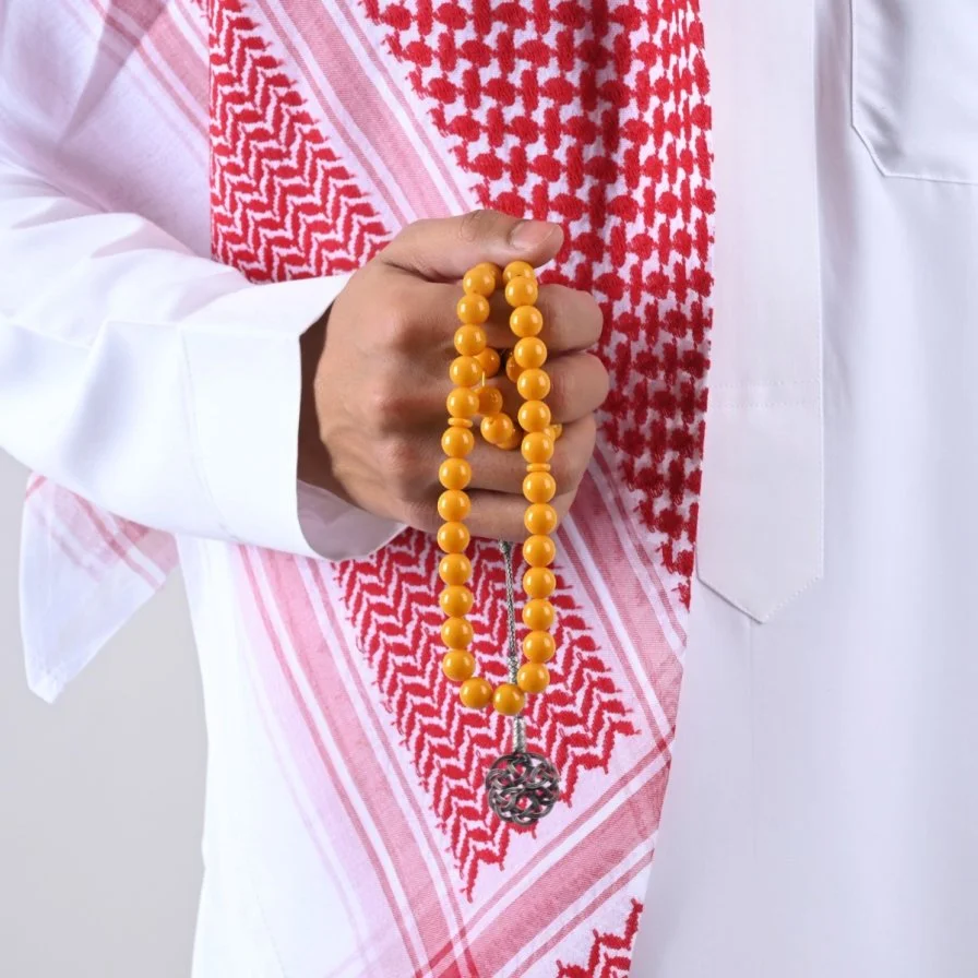 Bakelite yellow Turmeric Trabzon Silver | Lubab