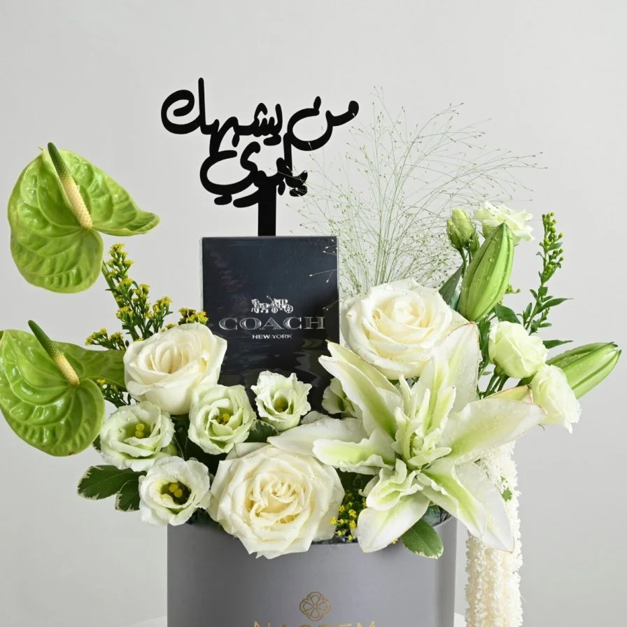 تنسيق ورد | مع عطر كوتش فور مان رجالي