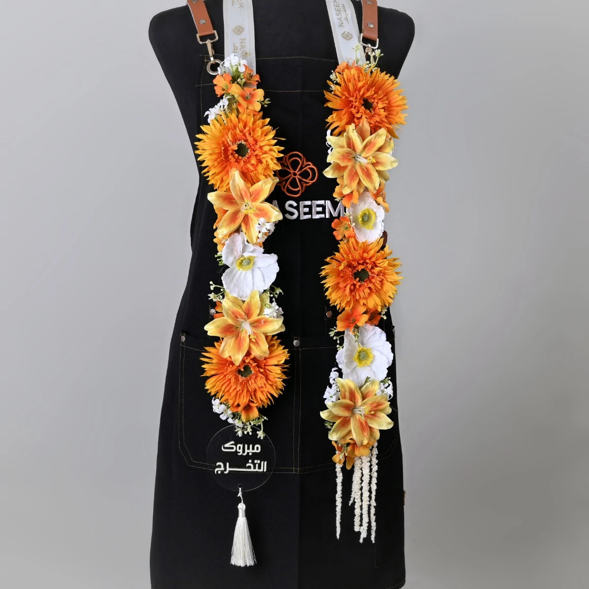 Graduation Radiance Orange Necklace
