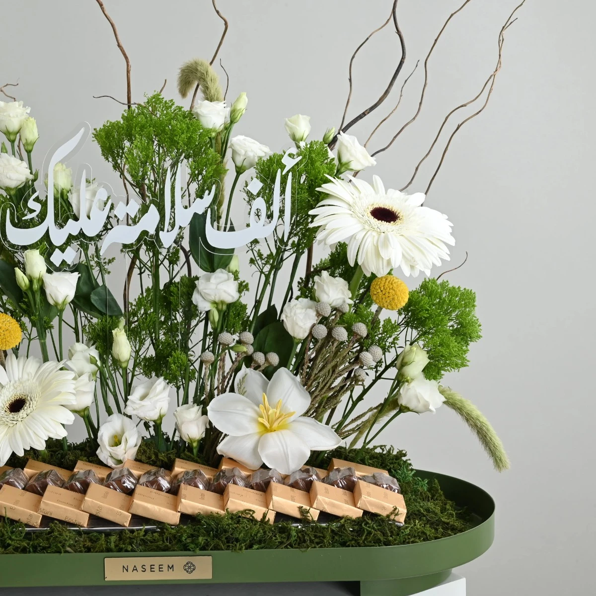 Get well soon | Chocolate and roses