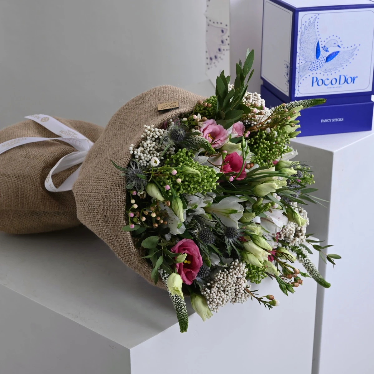 Happiness bouquet with Pocodor chocolate