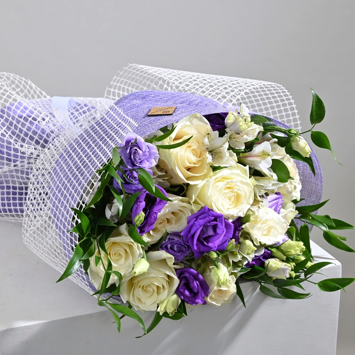 Purple flower bouquet