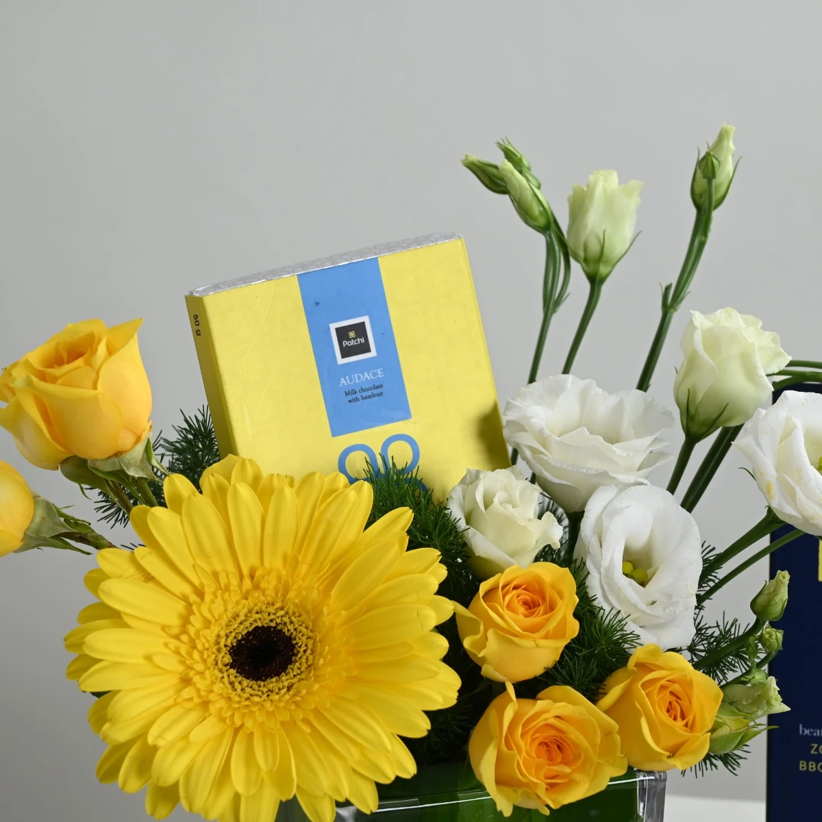 Depth | Flowers and Chocolate with The Midnight Library book