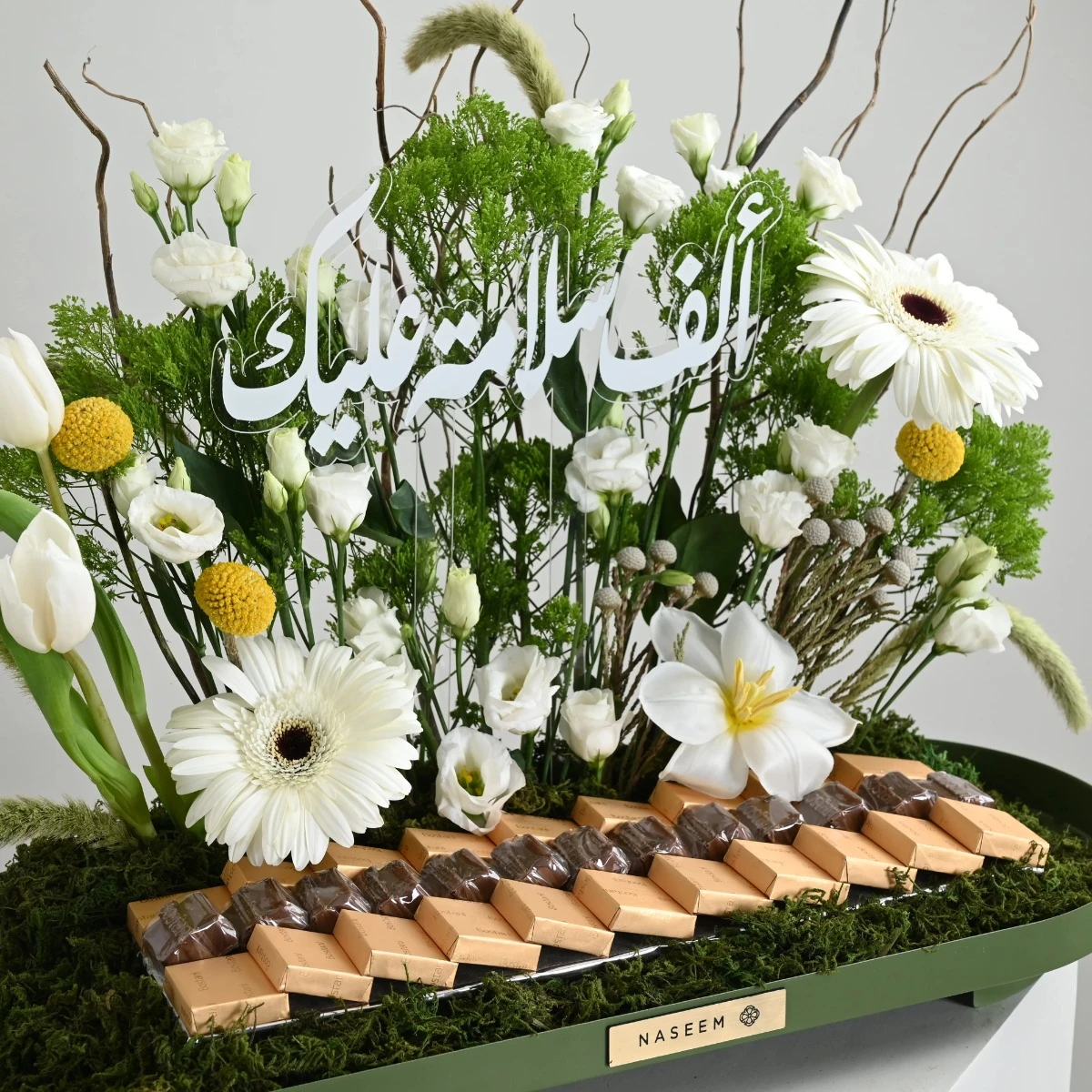Get well soon | Chocolate and roses