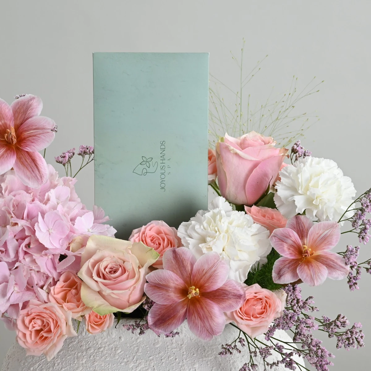 Elegant Vase | With Gift Card from Joyous Hands Spa